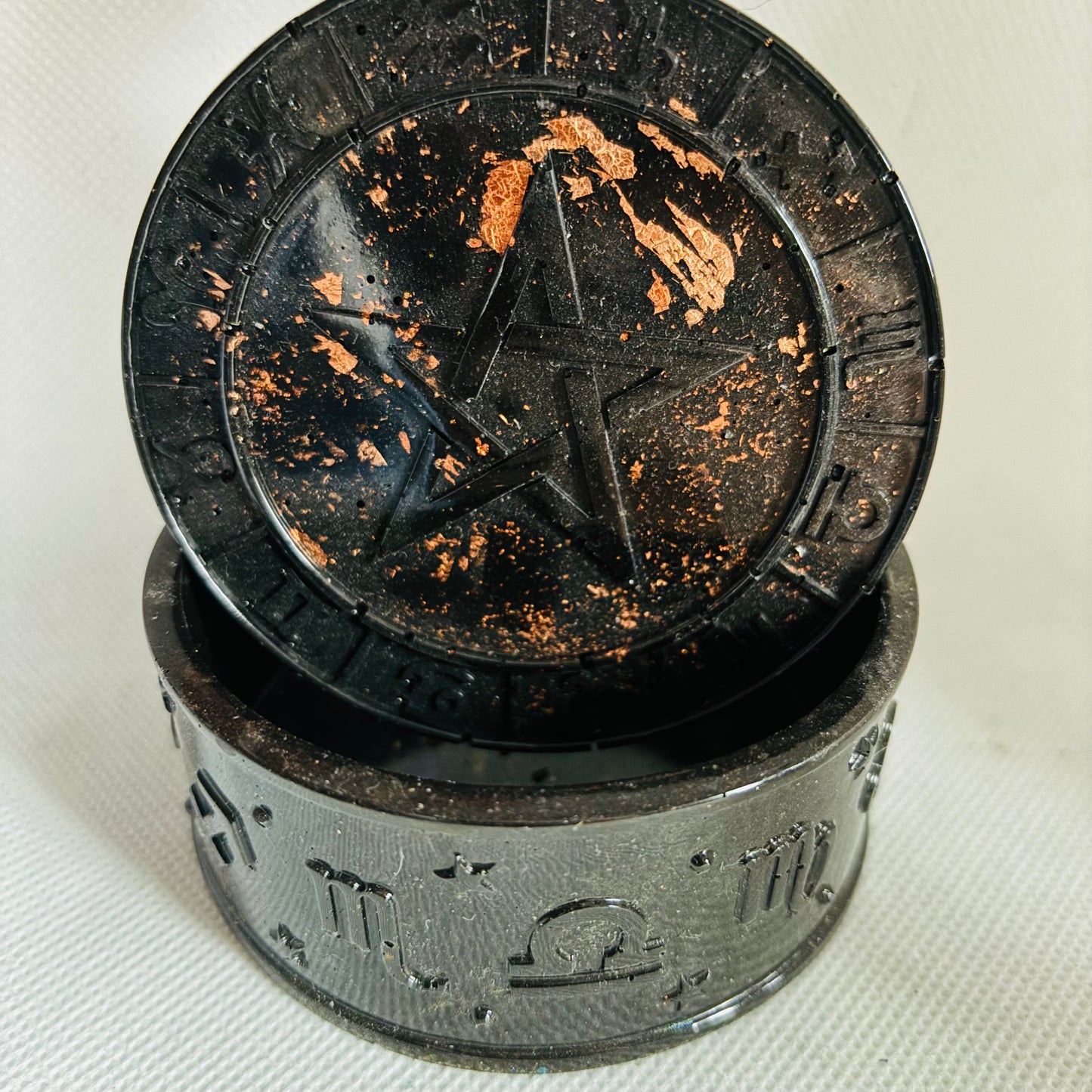 Orgonite Zodiac Jewelry Box