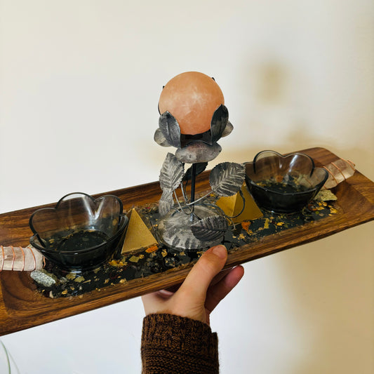 Prosperity Orgonite Altar