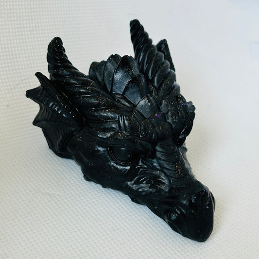 Protection Dragon Orgonite Head