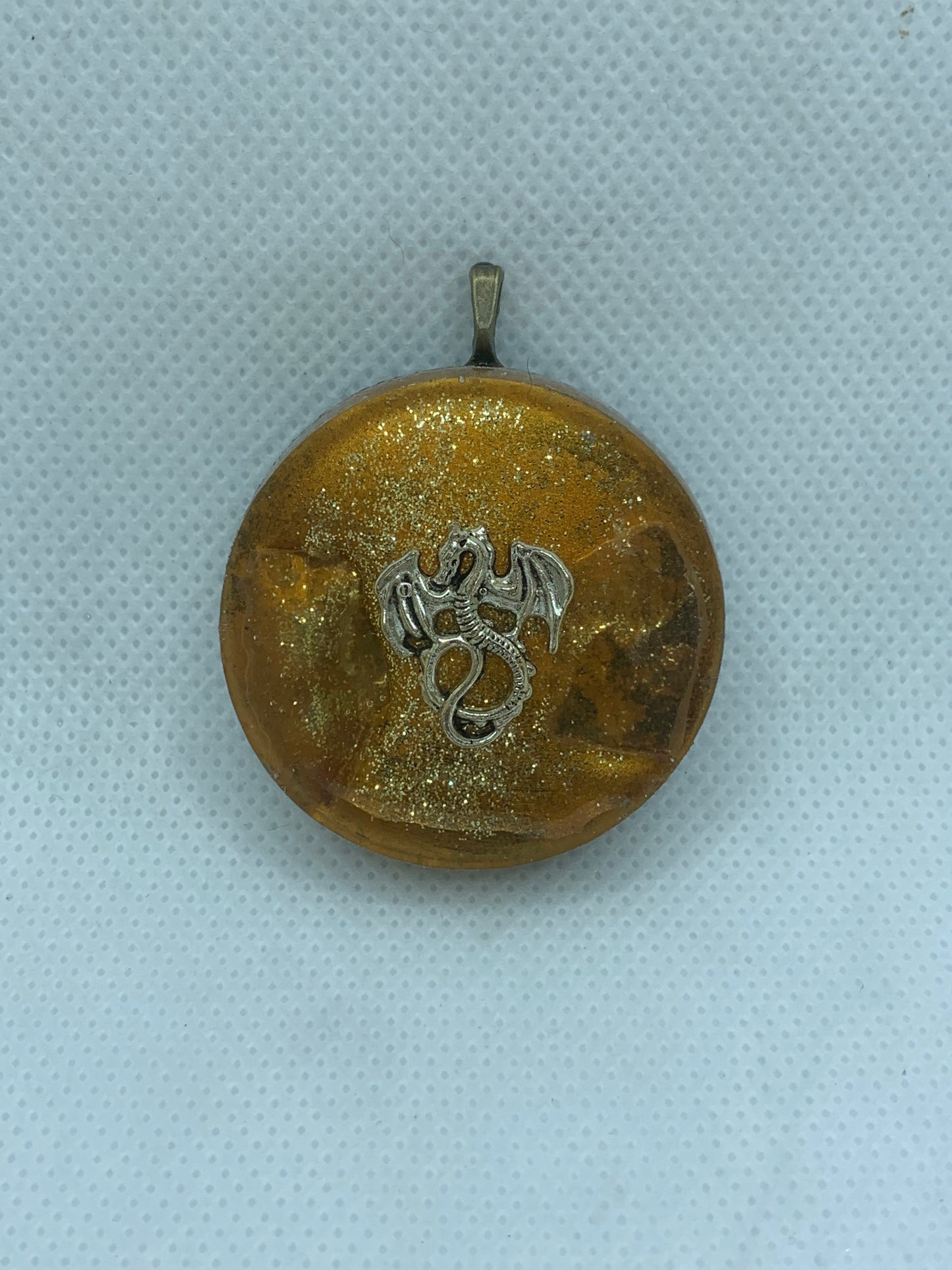 Maelstrom Dragon Orgonite Pendant
