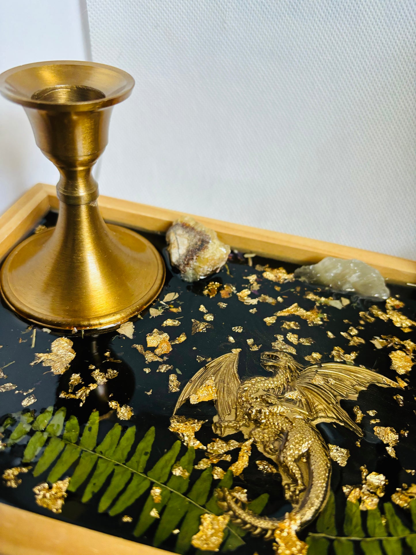Abundance Dragon Orgonite Altar