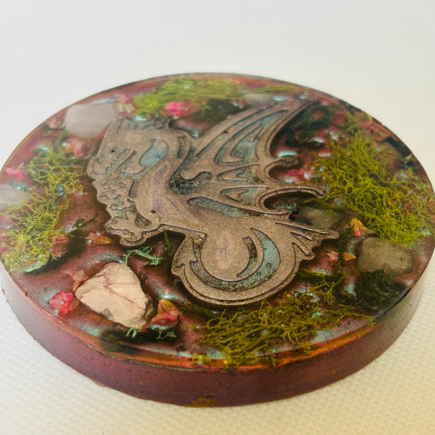 Dragonfae Orgonite Charging Coaster