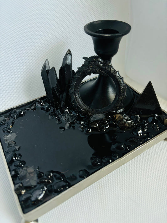 Protection Orgonite Dragon Altar