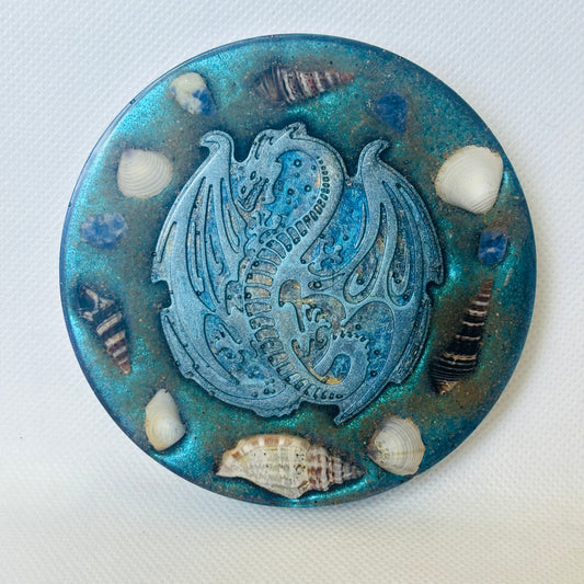 Tiamat Orgonite Charging Coaster
