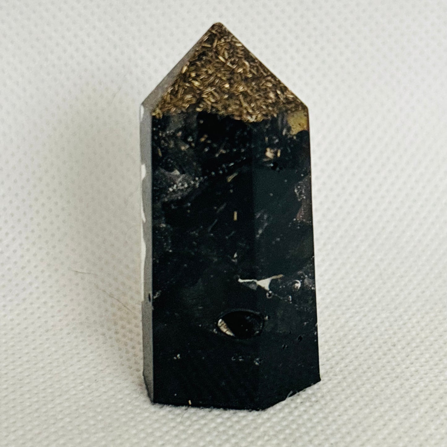 End protection orgonite tower