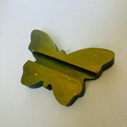 Gold Orgonite Card Holder