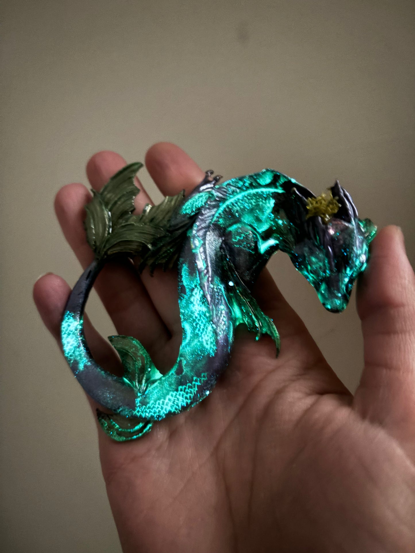 Purple DragonFae Orgonite