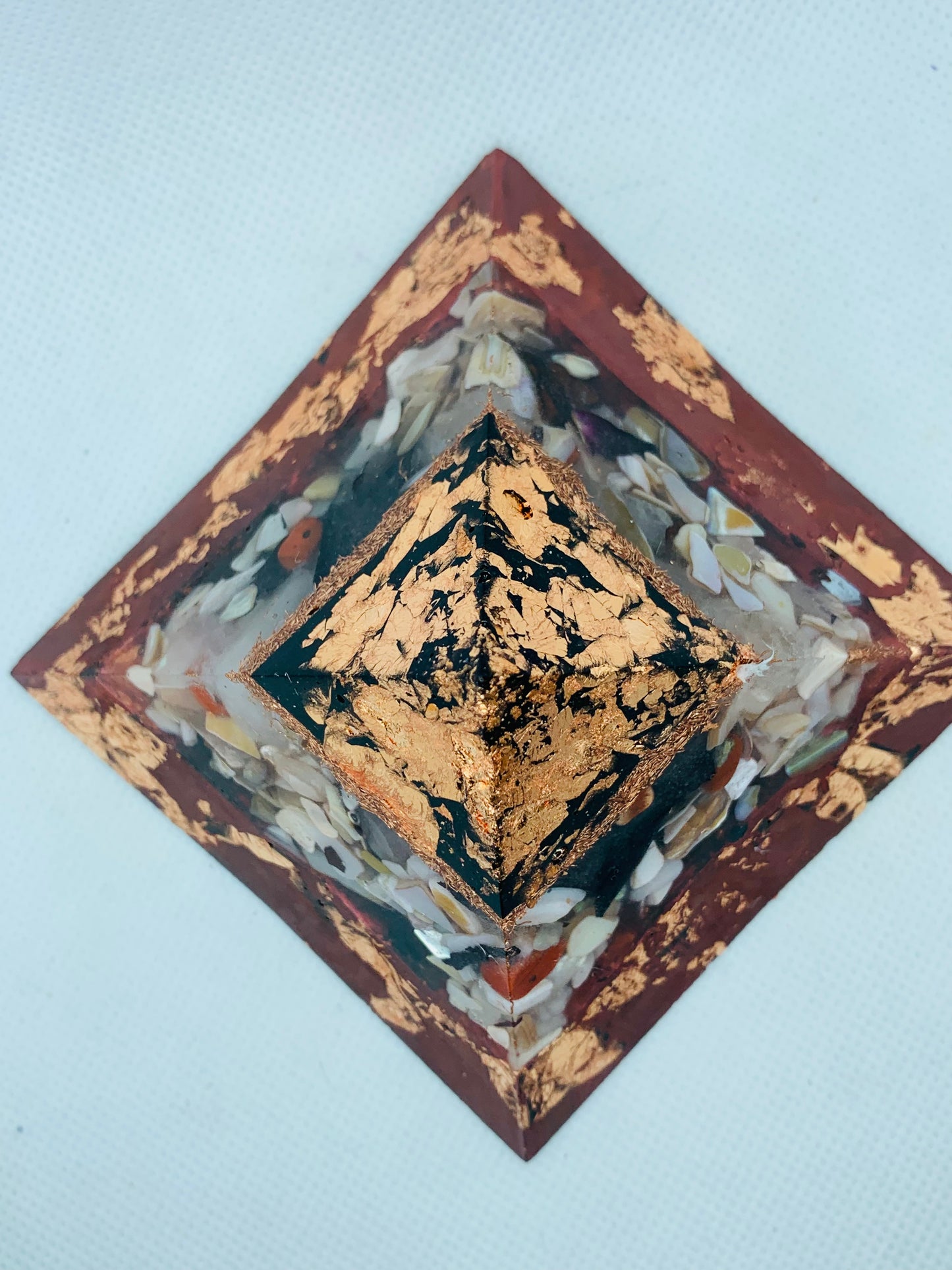 Medium Venus Orgonite Pyramid