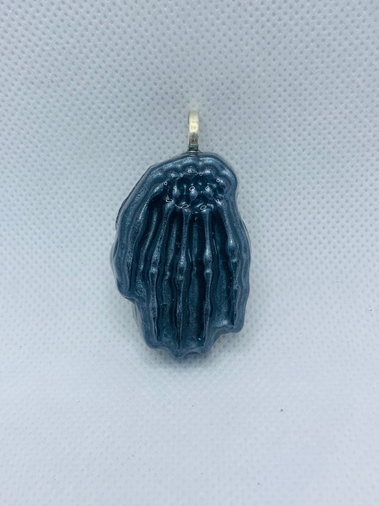 Hand bone Orgonite pendant