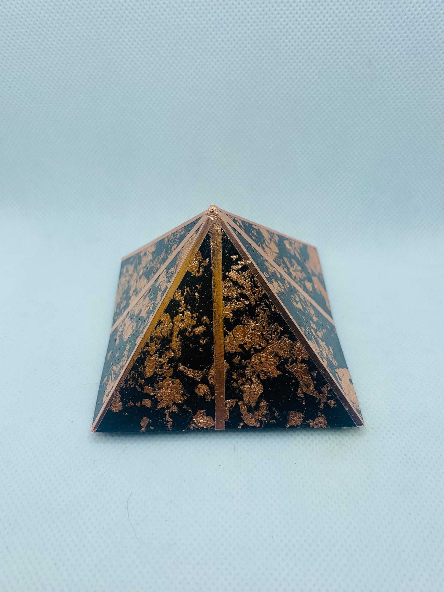 Medium Copper 8 Sided Orgonite Pyramid