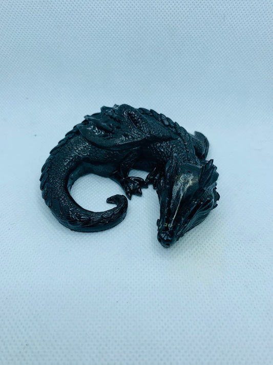 Black Orgonite Dragon