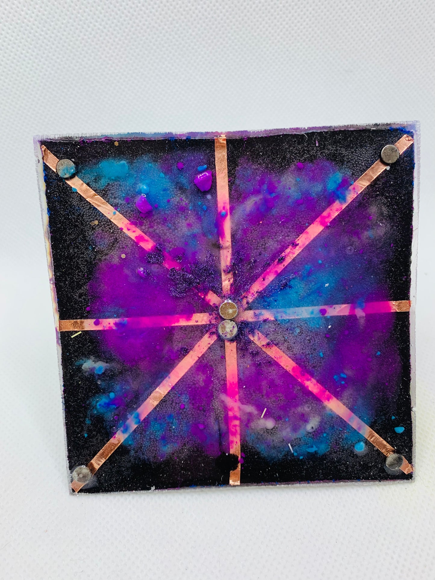 Cosmic 8 Sided Orgonite Pyramid