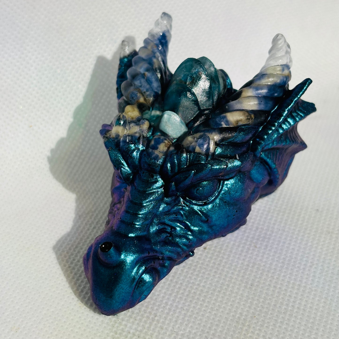 Neptune Orgonite Dragon