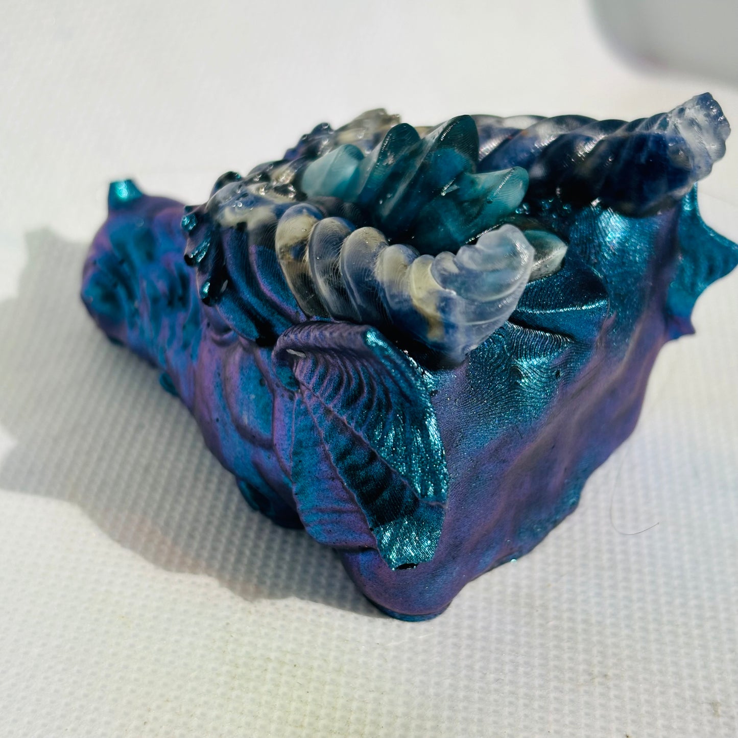 Neptune Orgonite Dragon