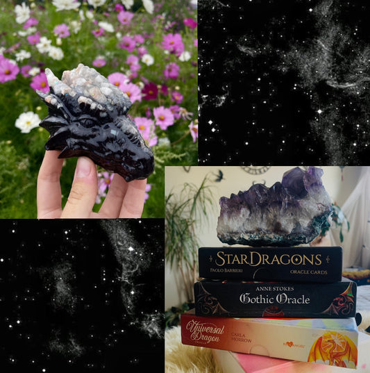 Dragon Soul Reading & Custom Dragon Orgonite Combo
