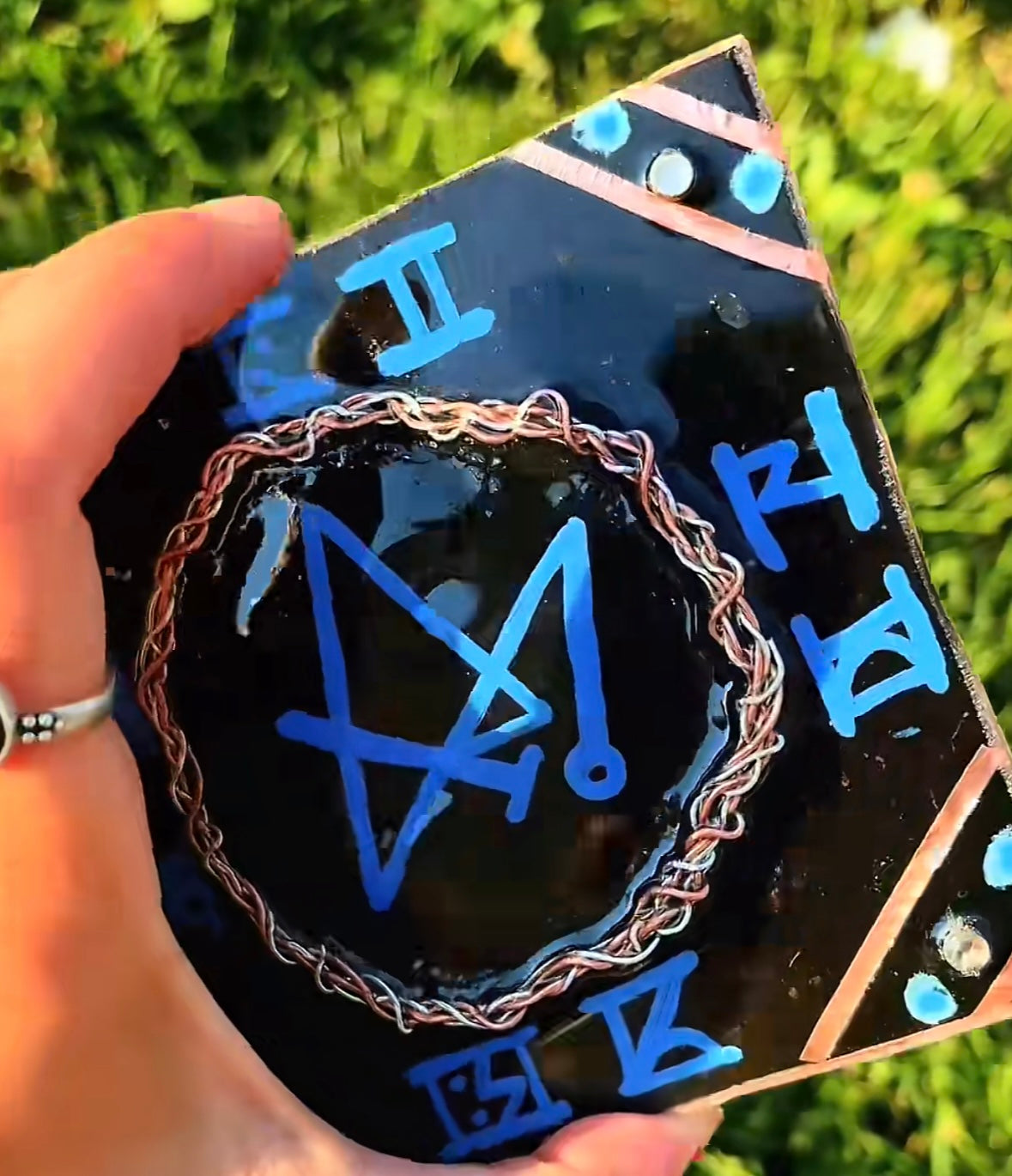 Custom Holocron Orgonite Pyramid