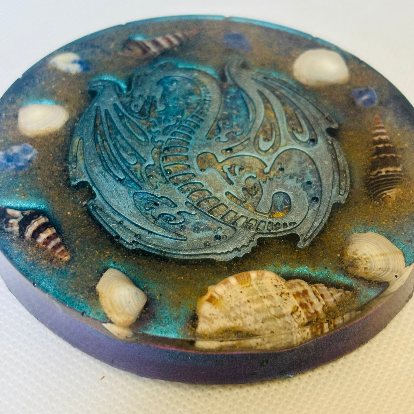 Tiamat Orgonite Charging Coaster