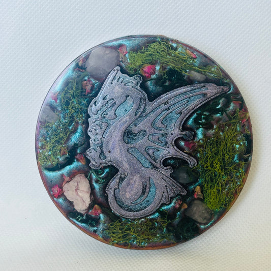 Dragonfae Orgonite Charging Coaster