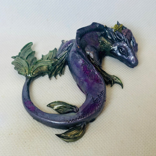 Purple DragonFae Orgonite