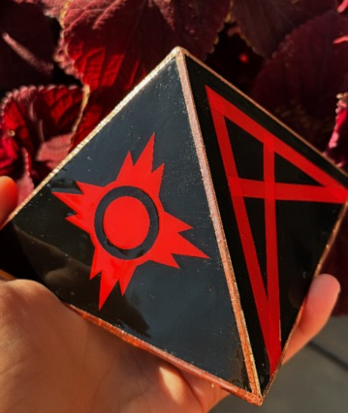 Custom Holocron Orgonite Pyramid