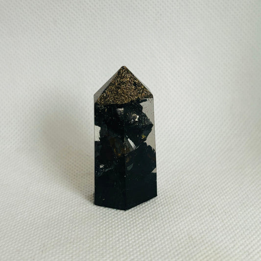 End protection orgonite tower
