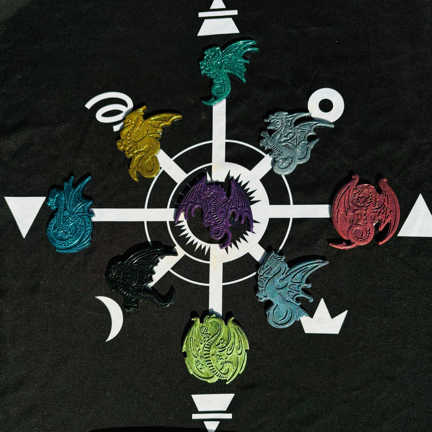 Draconic Elemental Orgonite Set