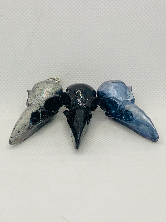 Raven / Crow Skull Orgonite
