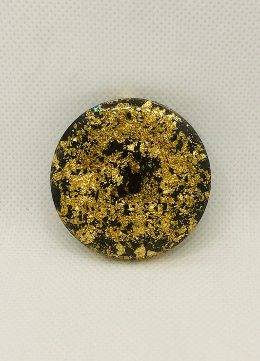 Gold & Tourmaline Orgonite Pop-Socket