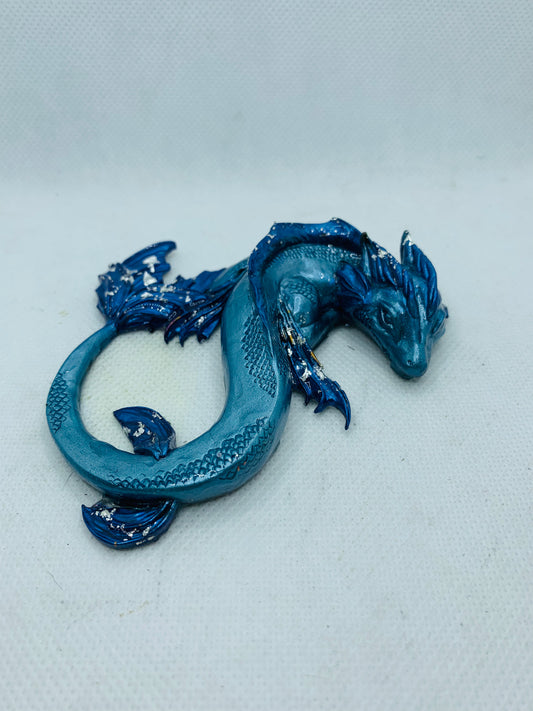 Blue Water Dragon Orgonite