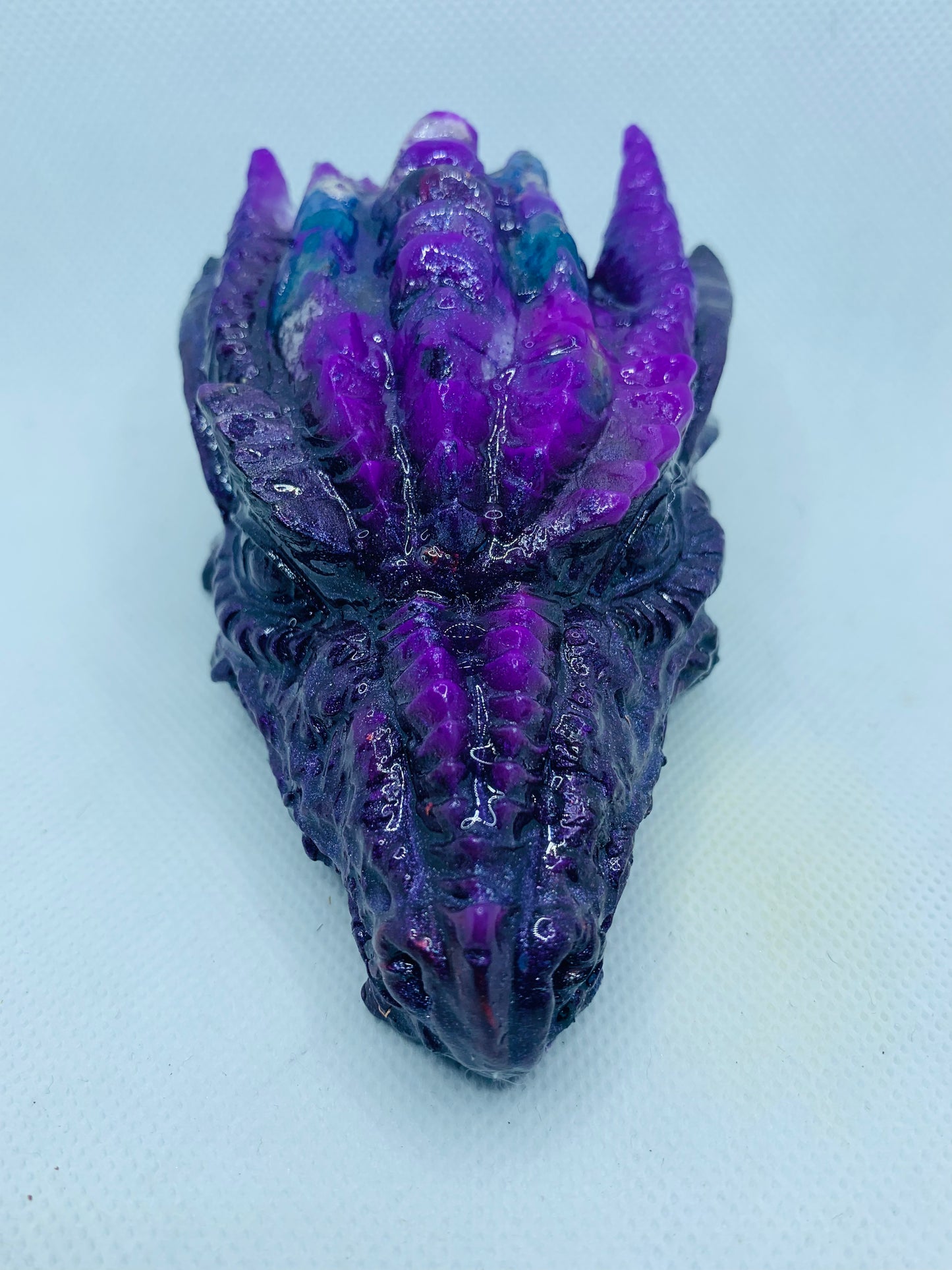 Purple Orgonite Dragon